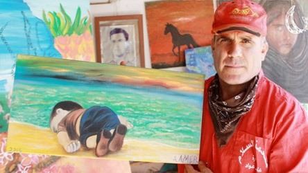 حوار مع الفنان الطمراوي عامر عواد